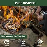 150pcs Compact Fire Starters for Campfires, BBQ & Fireplaces - Image 6