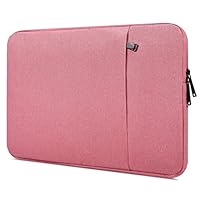 14 Inch Laptop Sleeve Case Women Girls for DELL XPS 15, Latitude 5420 7420, Inspiron 14, Lenovo Flex 5, HP 14 Laptop, Razer Blade 15, Laptop Cover 14 inch Water Resistant Computer Bag -Pink