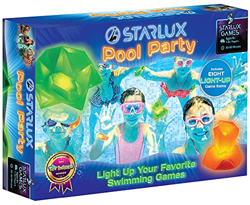 Swimming Pool Party Set: Dive Toys and Pool Toys That Glow in The Dark | Summer Toys for Kids Ages 8-12+, 1-8 Players | Play Your Favorite Swim Games Using Light Up Toys Swimming Pool Party Set: Dive Toys and Pool Toys That Glow in The Dark | Summer Toys for Kids Ages 8-12+, 1-8 Players | Play Your Favorite Swim Games Using Light Up Toys