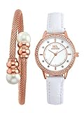 Attraktives Design Meister Anker 2tlg. Uhren-Schmuck-Set rosé