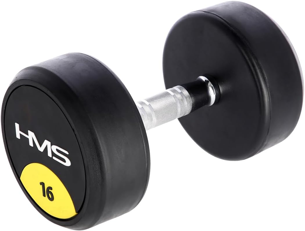 HMS Rubberised dumbbell 16 kg HG PRO 16