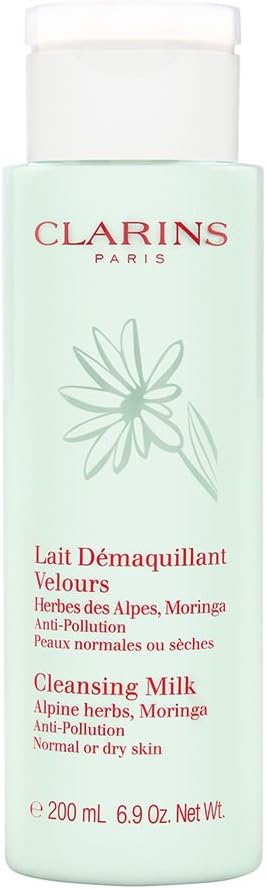 clarins cleansing milk normal to dry skin