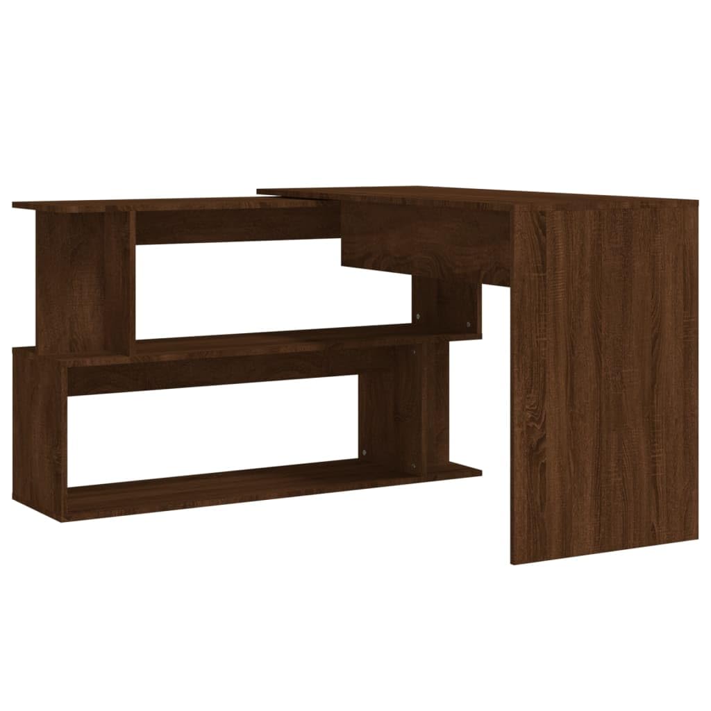 Maison Exclusive - Scrivania Angolare Grigio Sonoma 200x50x76 Cm Legno Multistrato 88059642