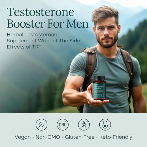 Image of Turkesterone Supplement 500mg for Men & Women, Muscle Growth & Gym Support
