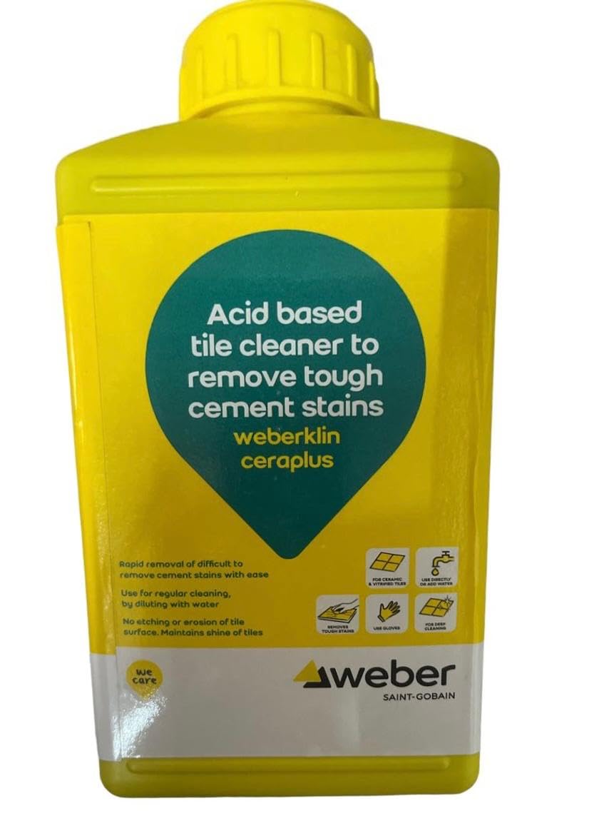 Weberklin cera plus weber saint gobain tile cleaner