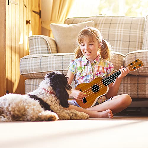 Xilanhhaa XILSHIW Kids Toy Ukulele Guitar,Classical 17Inch 4 String Mini Children Guitar thumb #3