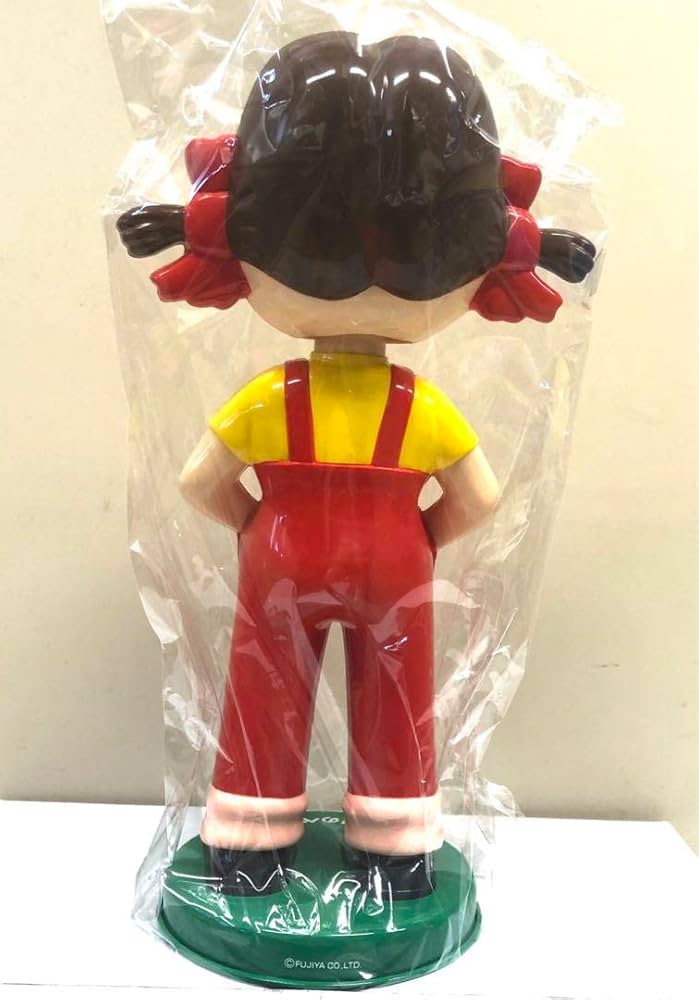 不二家 PEKO DANCING DOLL Fujiya Peko-chan Doll Head Swing Peko Pop Candy Container