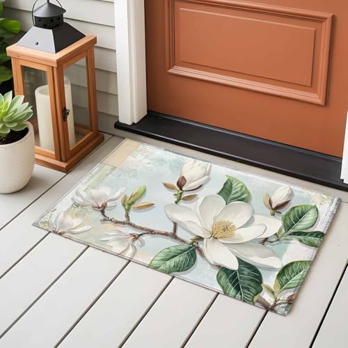 Large Area Rugs for Bedroom Living Room, Country Flowers Soft