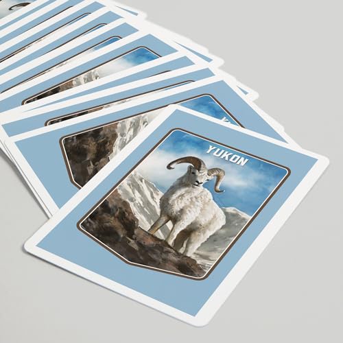 Lantern Press Yukon, Baraja de Póker 52 Cartas miniatura 5