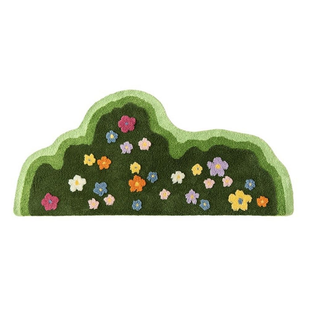 Tapis de sol doux Cosmin paillasson design artistique pour décoration de couloir