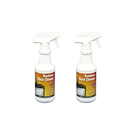 MEECO\'S RED DEVIL 701 Wood Stove Glass Cleaner - Removes Creosote, Soot & Smoke from Wood, Pellet, Coal Stoves & Fireplace Inserts (2 Pack, 16 fl oz Each) - Made in the USA
