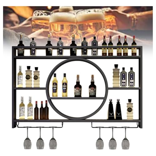 Étagère murale à vin pour libérer vos plans de travail encombrés - 2