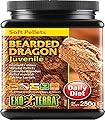 Exo Terra Soft Pellets Juvenile Bearded Dragon Food, 250 g