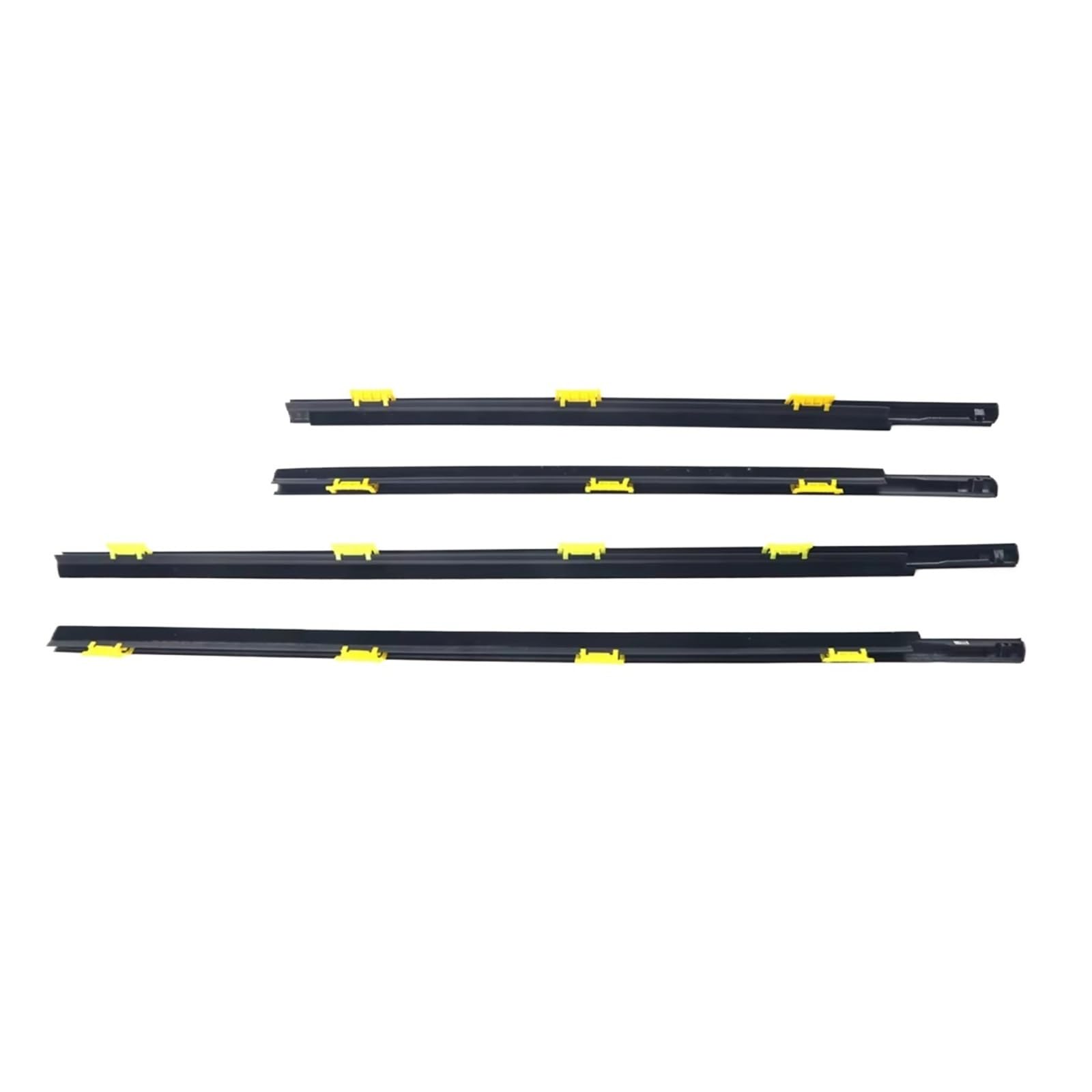 Iukmrt One Color For Cr-V For Crv 2002-2006 Waterproof Pressure Sealing Strip 4 X Car Outer Door Windows Rubber Weatherstrip Car Door Seal Protector