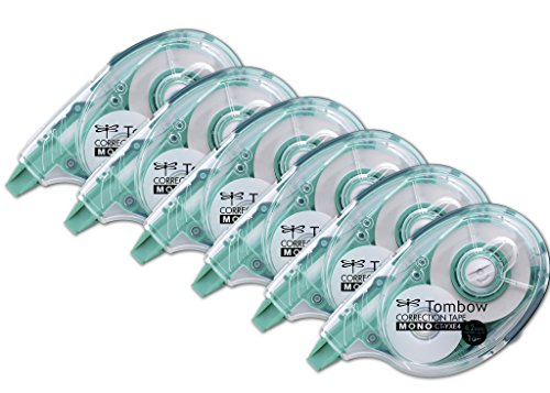 4er Sparpack Tombow CT-YT4 Korrekturroller, seitliches Abrollen, 4.2 mm 4er Sparpack Tombow CT-YT4 Korrekturroller, seitliches Abrollen, 4.2 mm