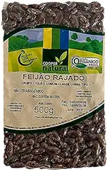 Feijão Rajado Orgânico Coopernatural 500g