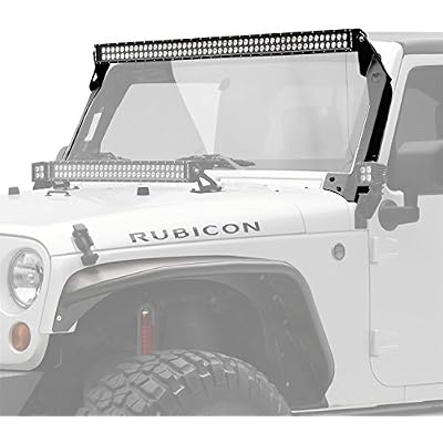 KC HiLiTES 366 حامل علوي C50 LED بار ومجموعة أقواس لجيب JK