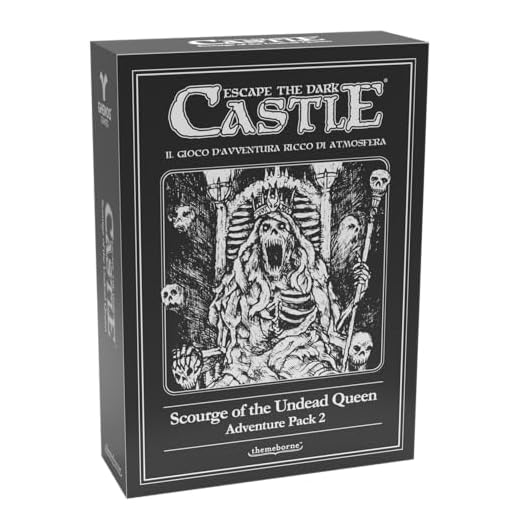Ghenos Games Escape The Dark Castle EXP2 Scourge of the Undead Queen Espansione in italiano