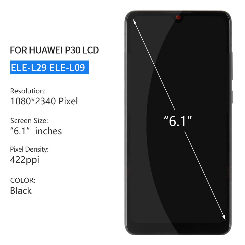 Huawei P 40 Display LCD Display Mit Touchscreen Für Huawei P30 Pro