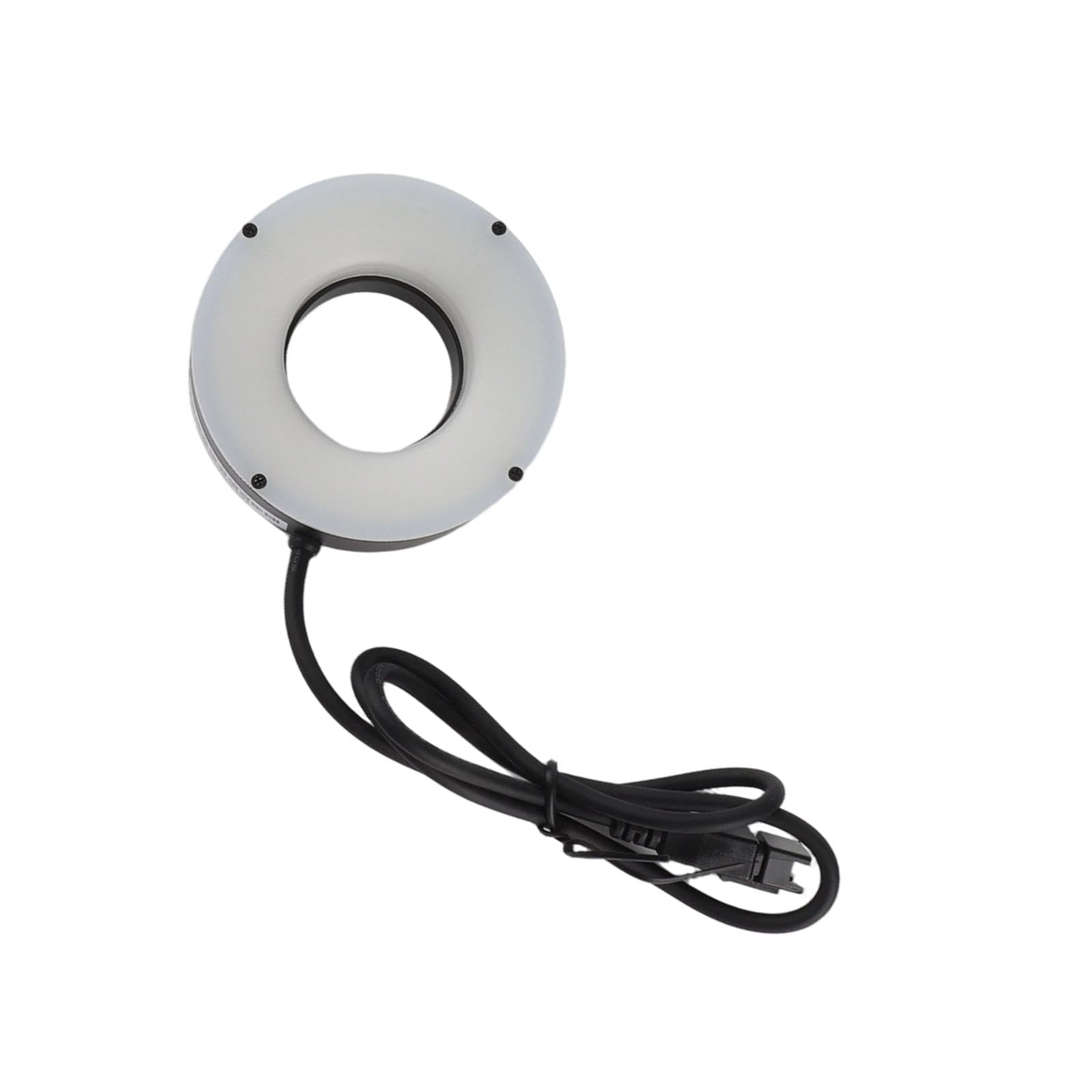 Mikroskop-Ringlicht, 24 V Zweipoliges LED-Ringlicht, Mikroskop-Lichtquelle mit Einfacher Installation für Stereo-Kamera-Fernglas