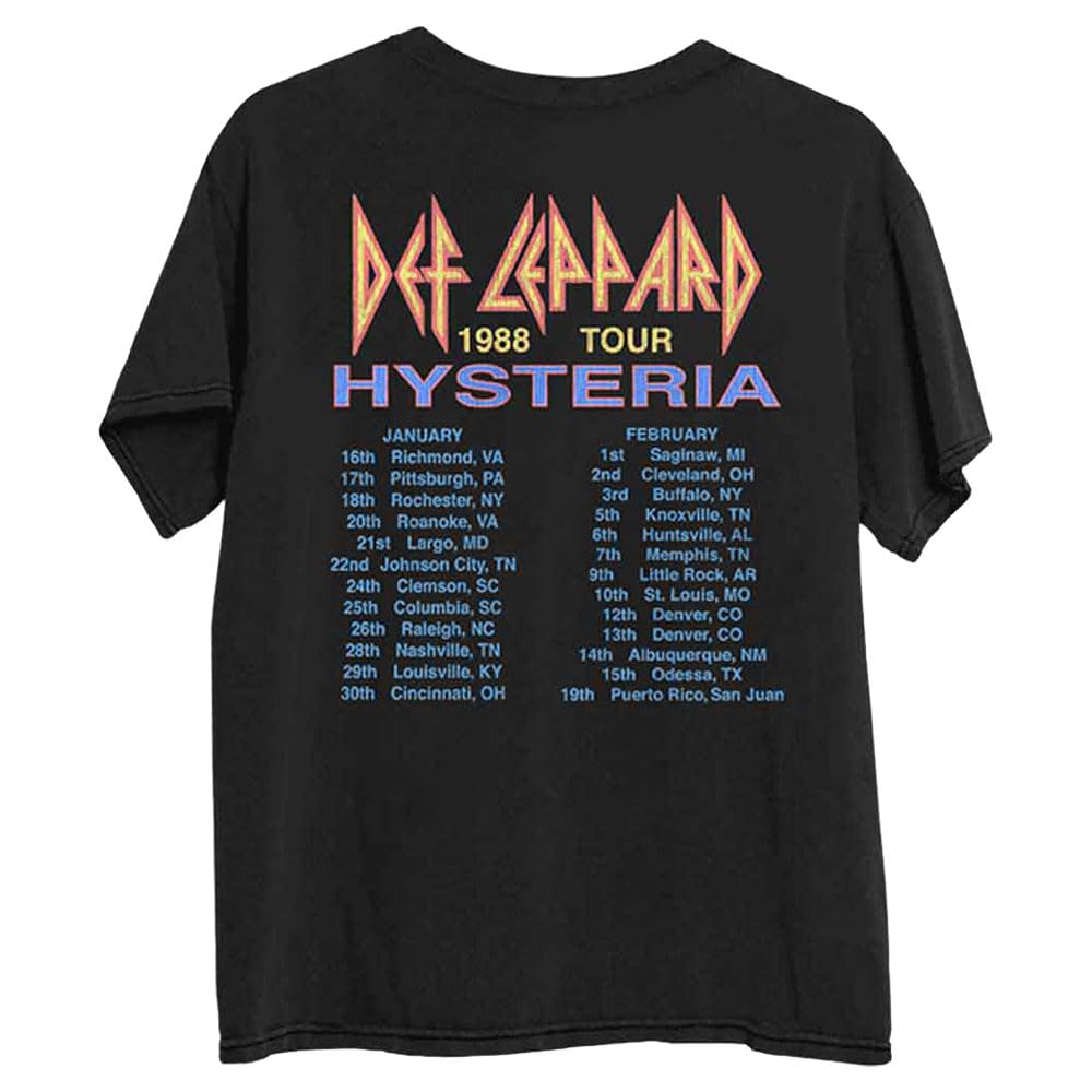 Def Leppard Hysteria 88 T Shirt
