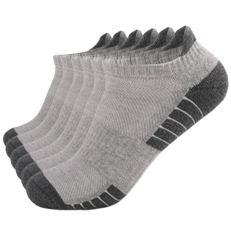 Gepolsterte Sportsocken – Gepolsterte Laufsocken for lange Distanzen for Männer und Frauen, atmungsaktive Sportsocken