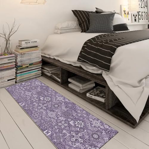 Alfombra de pasillo de 100x260cm lavable para decoracion de hogar 3
