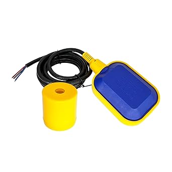 PARIJATA Float Switch Liquid Water Level Controller Fill or Empty Floating Switch of Water Tank 220V, Float Start Switch Controller Water Level Controller for Submersible Pump with 2m Cable