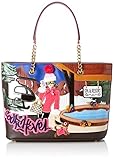  BRACCIALINI TUA Damen Cartoline Tote, Mehrfarbig (Multicolore/Unico), 13x27.5x41 centimeters