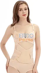 Cinta Abdominal Discreta Com Hastes Modeladoras Para Redução de Medidas da Cintura e Alívio das Dores na Coluna - Ergo Premium