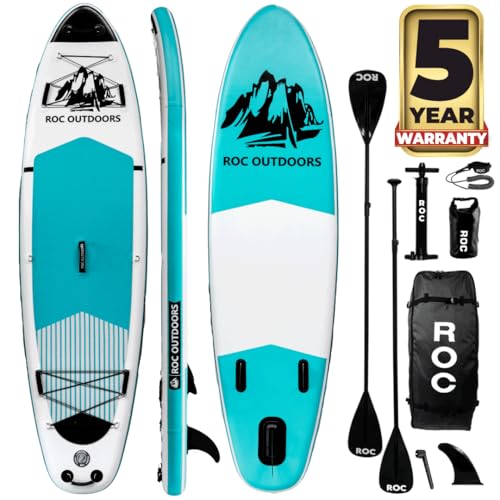 Roc Inflatable Stand-Up Paddle Board with Accessories