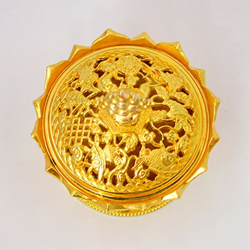 Buddha Lotus Flower Zinc Alloy Metal Incense Burner Incense Holder Censer For Stick/Cone/Small Coil Incense #TOP3