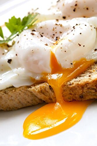 Kitchen Essentials Egg Poacher Cups (4 Pack) With Large Base Ring for Poached Eggs  Premium FDA-Approved Food-Grade Silicone Egg Poachers  Easy Release Poach Pods, Poached Egg Maker Set