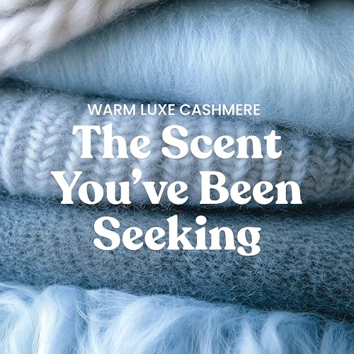 image for Yankee Candle Warm Luxe Cashmere, Scented Candle, 22oz Large Jar with 