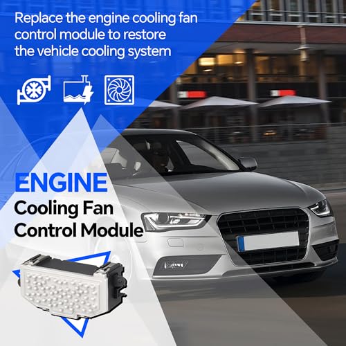 Image of Blower Motor Regulator 8K0820521 Compatible with Audi A4 /A5 /A8 /Q5 /S4 /S5 /S8 Replaces OE 8K0820521B 8K0820521C F011500024