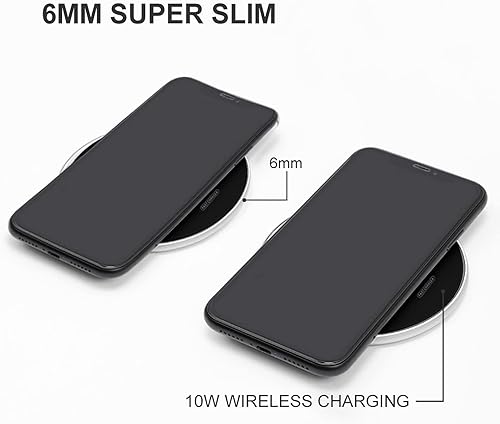 Miniatura 3 de USA Flag Drone Pilot Wireless Charger Pad 10W Fast Charging Pad Compatible with iPhone 15 14 13 12 Series Samsung Galaxy Series