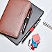 Cafurty Traveler's Notebook Pen Holder Pen Loop Adhesive with Elastic Band for Tablet, Journals, Clipboards 6 Colors