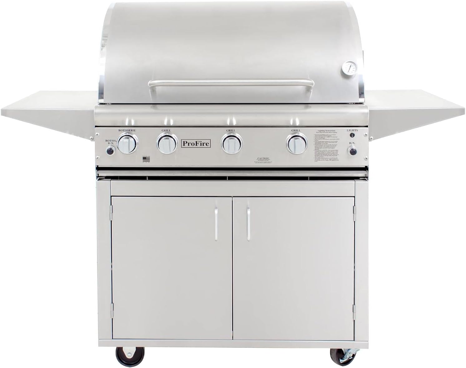 ProFire Professional Deluxe Series 36-Inch Natural Gas Grill