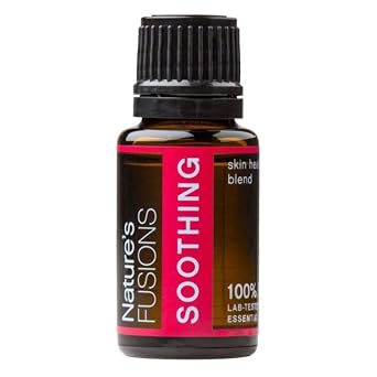 Natures Fusions Soothing, 100% Pure and Natural Essential Oil Blend for Aromatherapy and Topical Use, .5 Fl Oz Pack of 1 15 mL