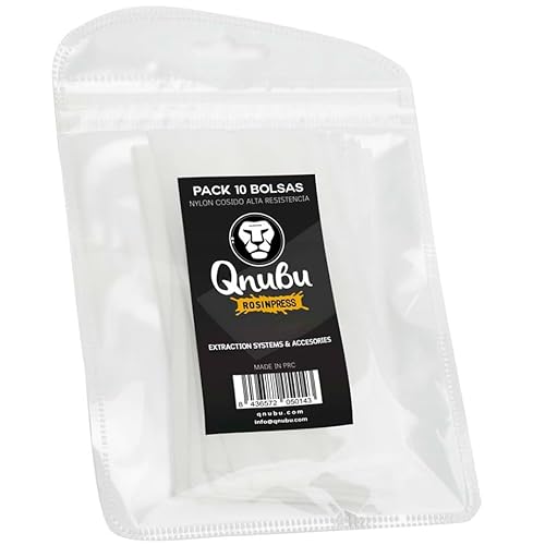 Bolsa Qnubu Rosin Press 90 Micras 11x11cm (Pack 10Und)