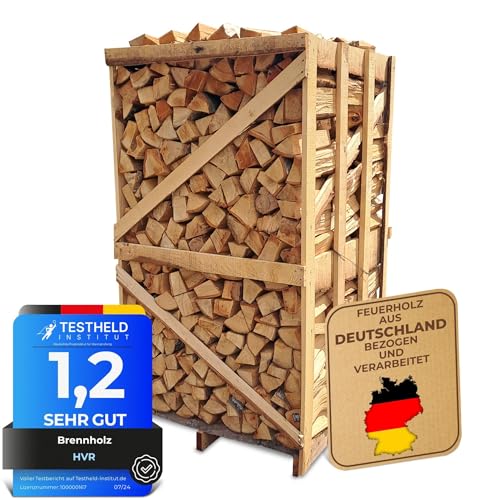 HVR Brennholz Buche 1,8 RM auf Palette (ca. 800 kg) –...