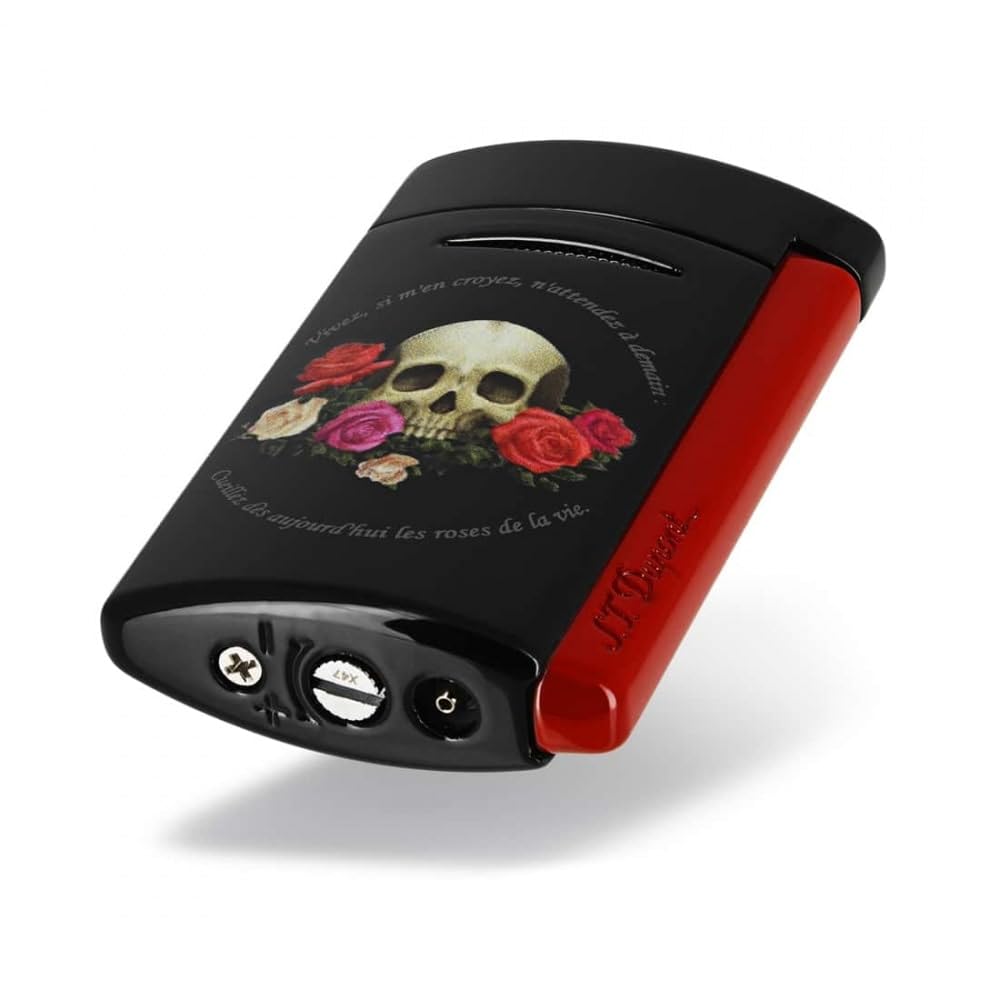 Briquet s.t. dupont Memento Mori New minijet Noir