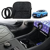 AOSKonology for Mach E Volume Control Knob MetalCover Accessories Volume/Gear Shift Switch Knob Meta