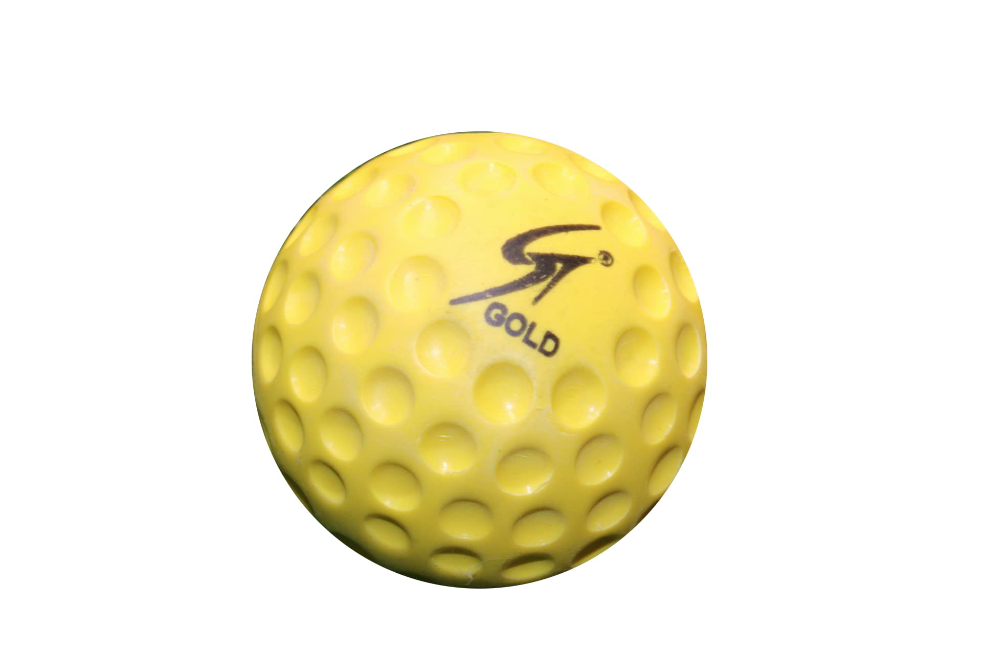 onekbhalo bowling machine polyurethane ball (full size, yellow) (3)