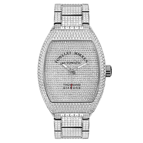 Diamond Wrist Watch for Men & Women - Mechanical Automatic Watch with Thousand Diamonds - Luxury Fashion Gift