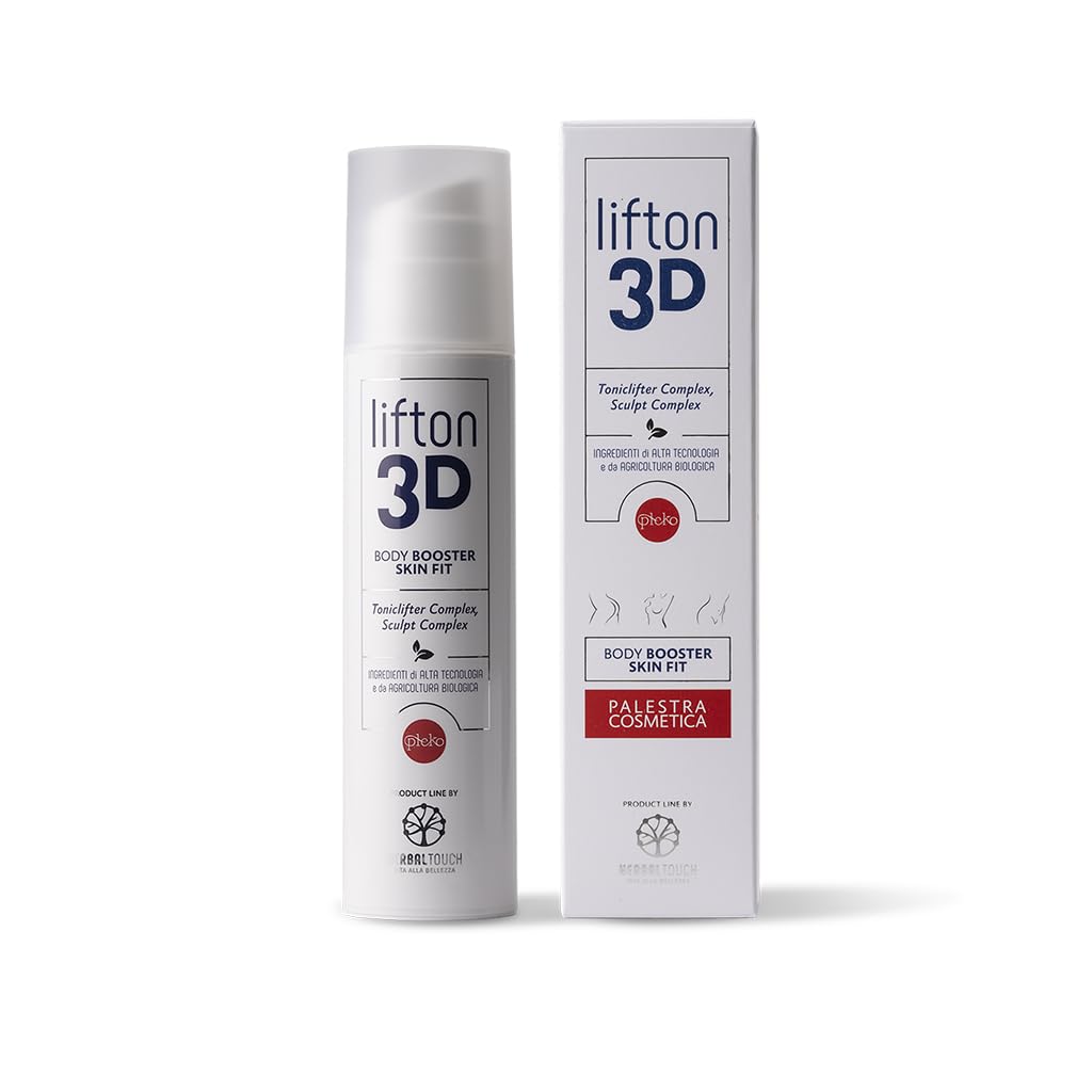 Lifton 3D 200 ml Emulsione corpo rassodante e riempitiva, effetto Lifting istantaneo, pelle tonica e compatta con Collagene, Elastina e Acido Ialuronico
