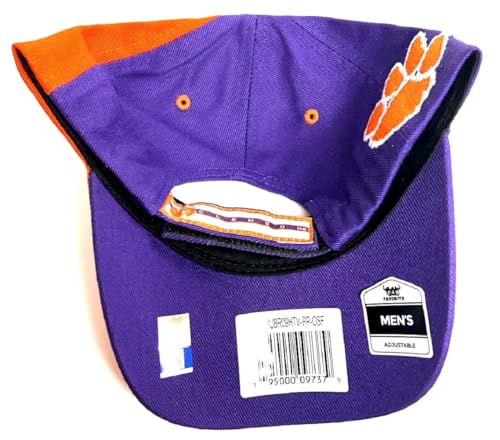 Clemson Tiger MVP Hubris Gorra Bicolor Naranja Ajustable Hombre miniatura 3