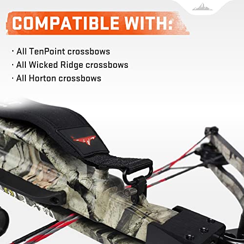Wicked Ridge Neoprene Sling - Adjustable 1.25” Shoulder Strap With Thumb Loop - Compatible With All Tenpoint, Wicked Ridge & Horton Crossbows #TOP2