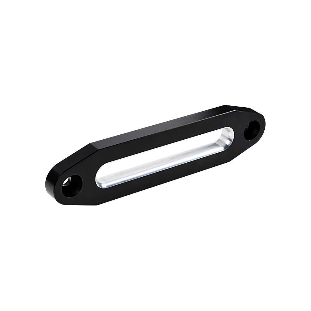 AMOPACORP 10 inches High-Grade CNC Billet Aluminum Hawse Fairlead 8000-15000 LBs Winch Rope Cable