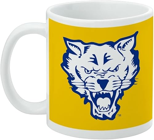 Vista 922 de GRAPHICS & MORE Taza de café de cerámica con logotipo secundario de la Universidad Bob Jones, tazas de regalo novedosas para café, té y bebidas